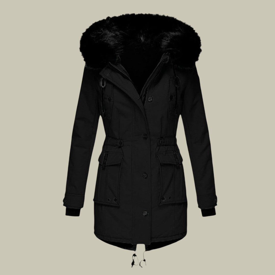 Womens Warm Winter Jacket Hooded