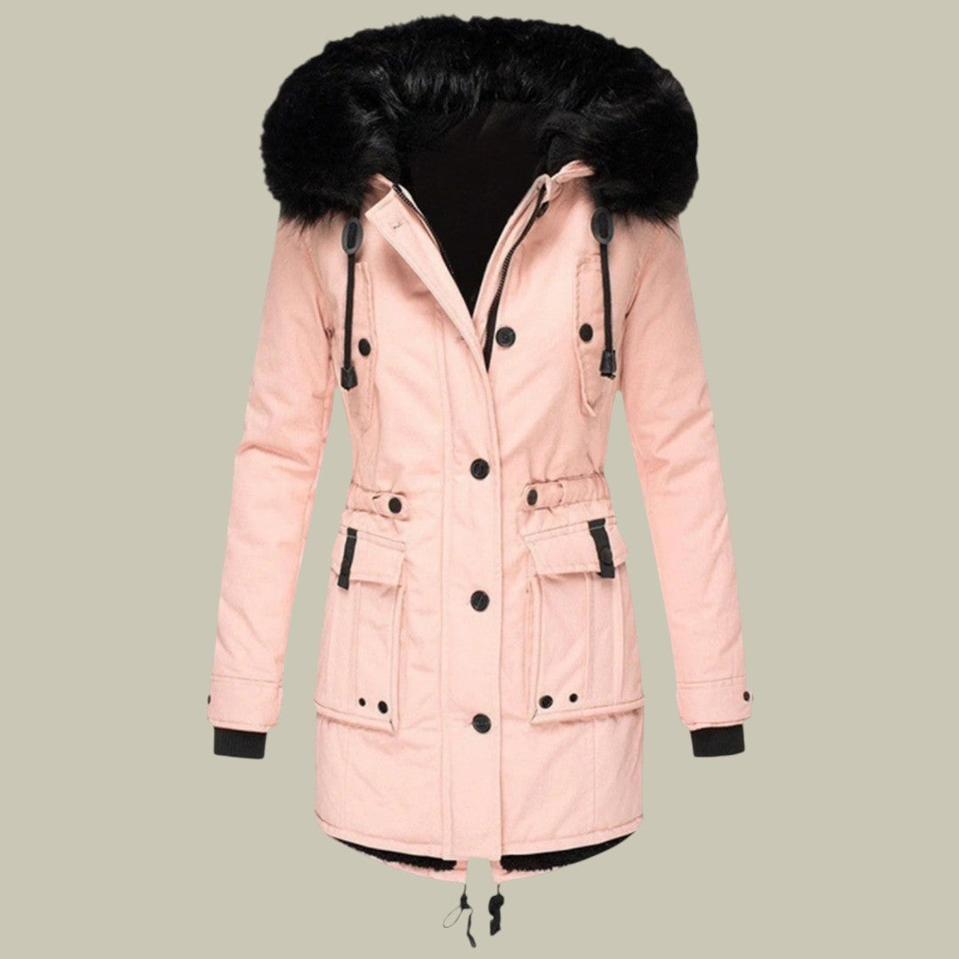 Womens Warm Winter Jacket Hooded