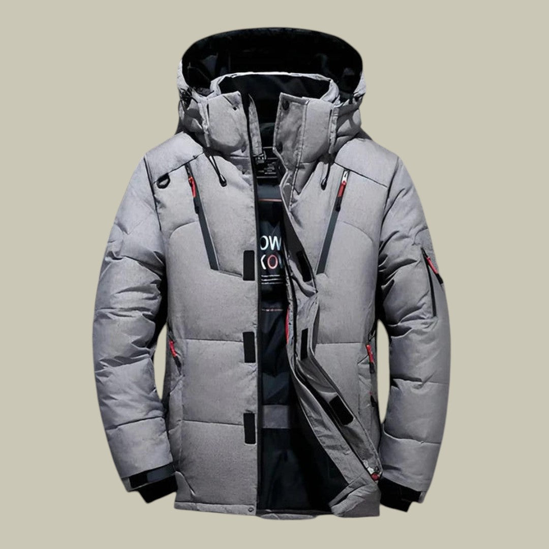 Mens Winter Jacket Warmth Waterproof