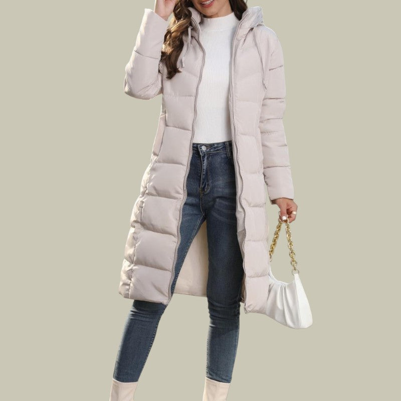 Womens Winter Jacket Long Puffer