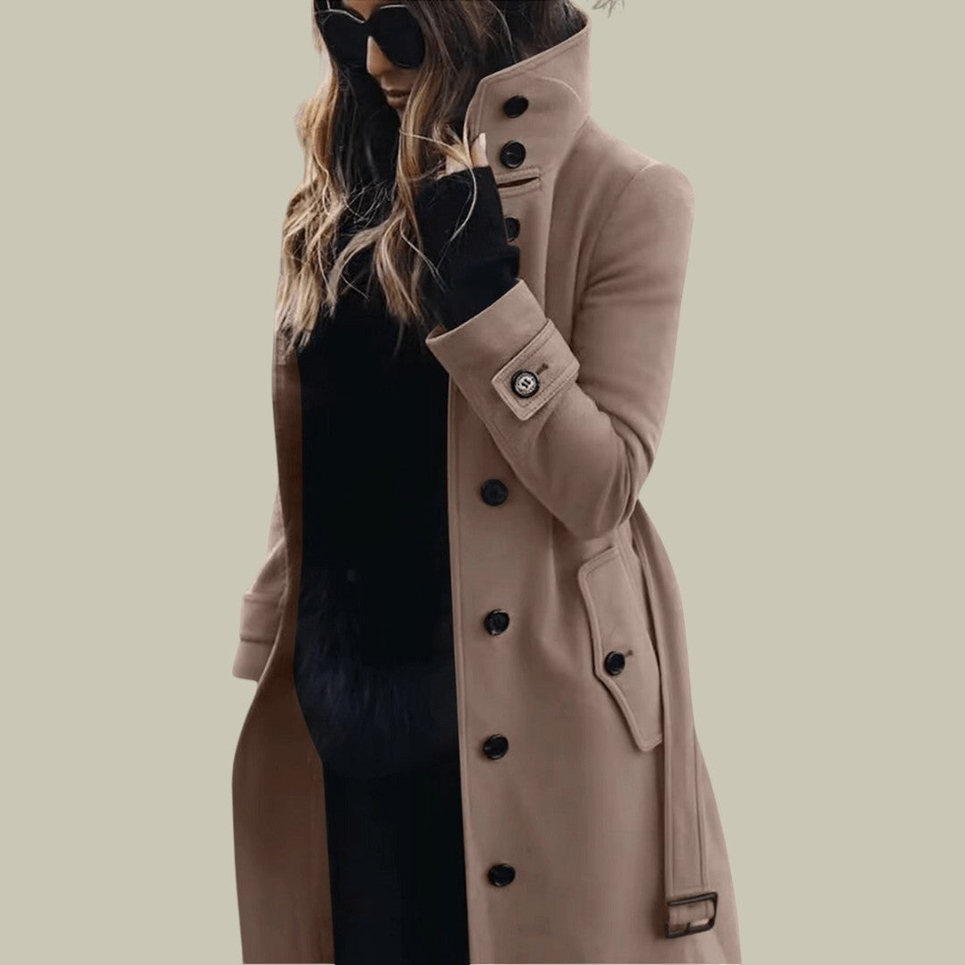 Womens Trench Coat Warm Autumn