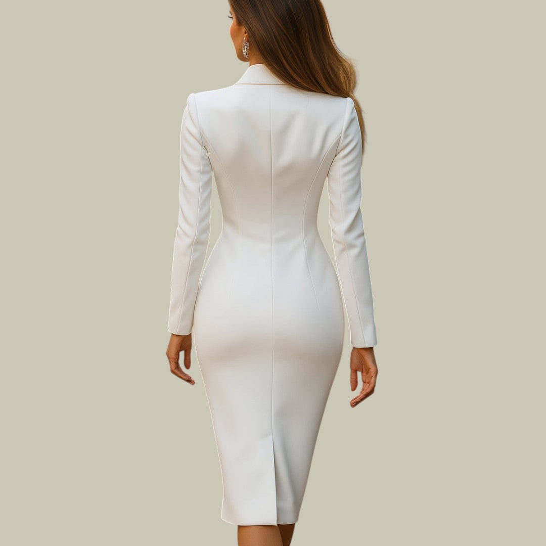 Womens Classy Midi Dress