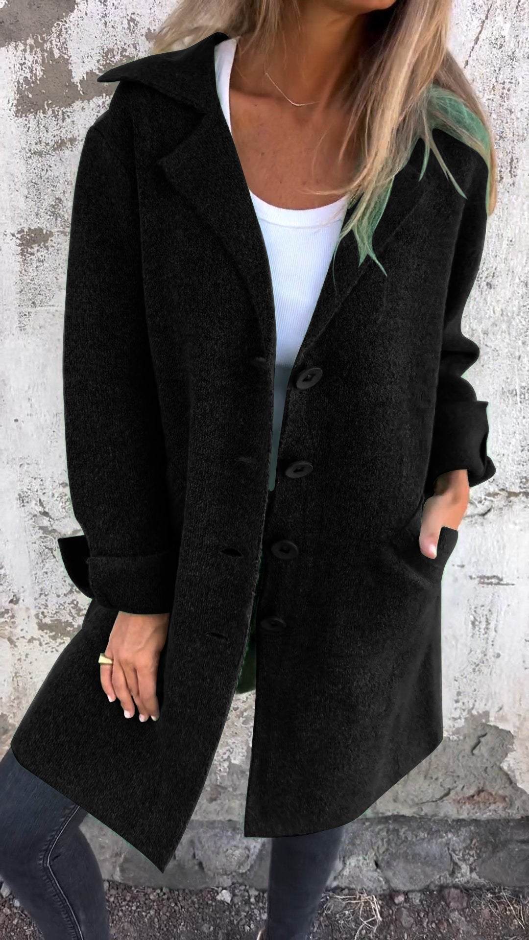 Long Knit Coat