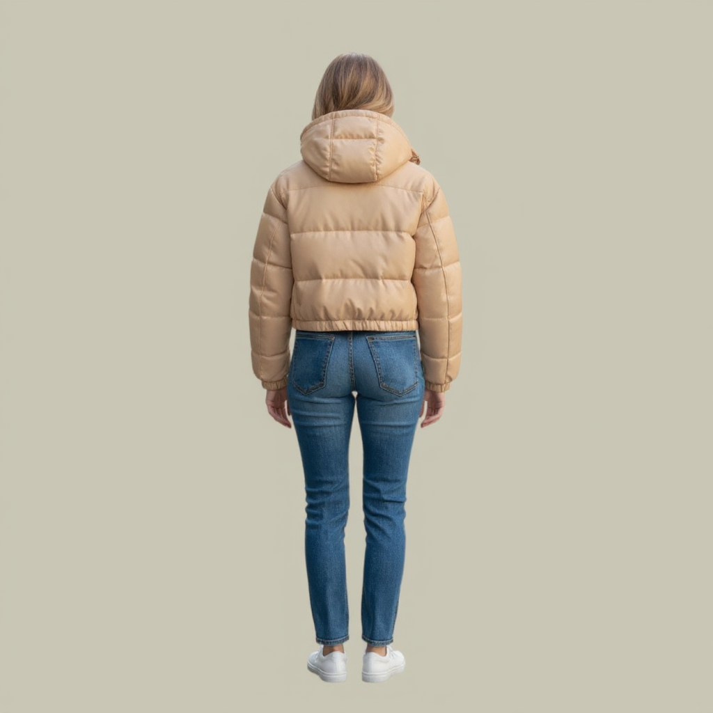 Womens Short Puffer Coat
