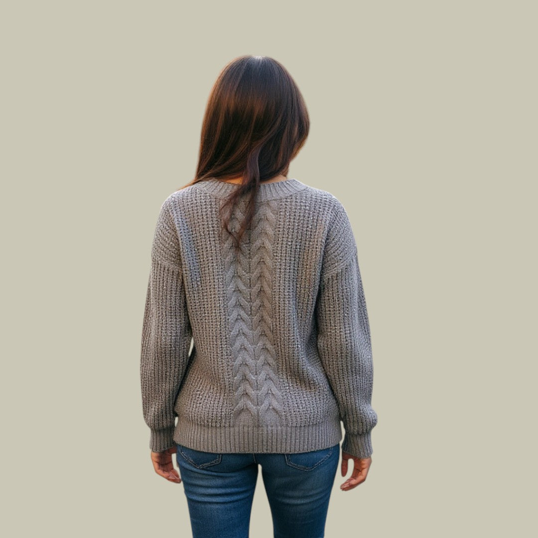 Womens Knitted Sweater Wool