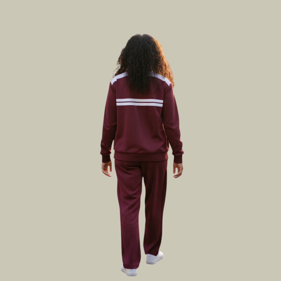 Womens Lounge Set Bordeaux
