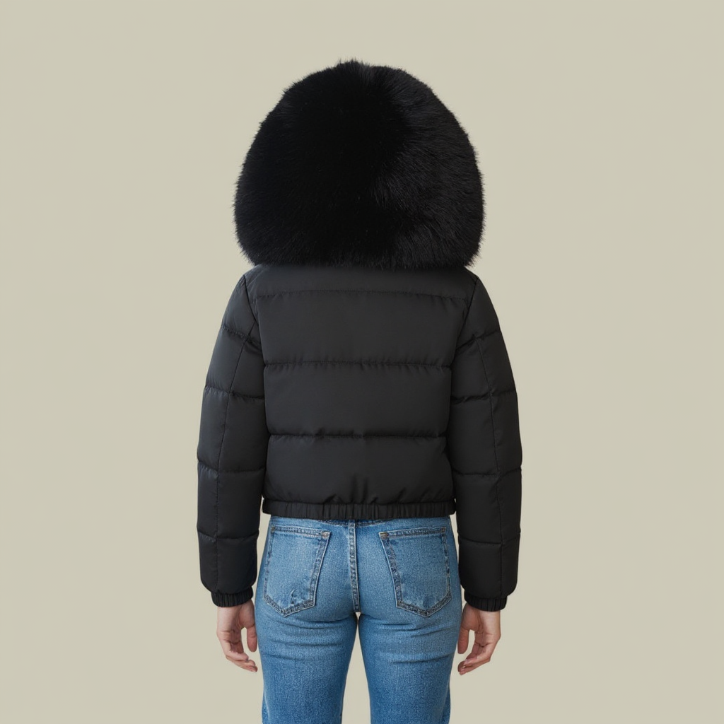 Womens Warm Hooded Parka