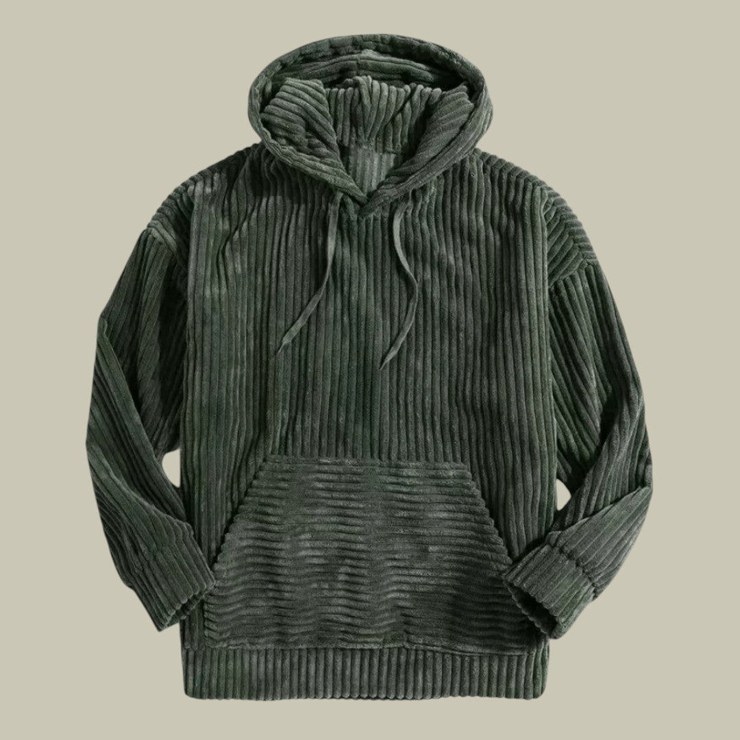 Mens Corduroy Hoodie