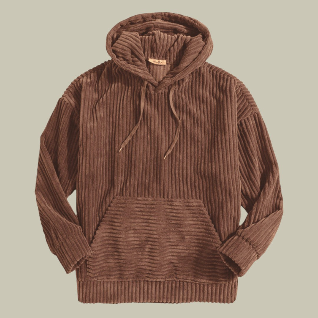 Mens Corduroy Hoodie