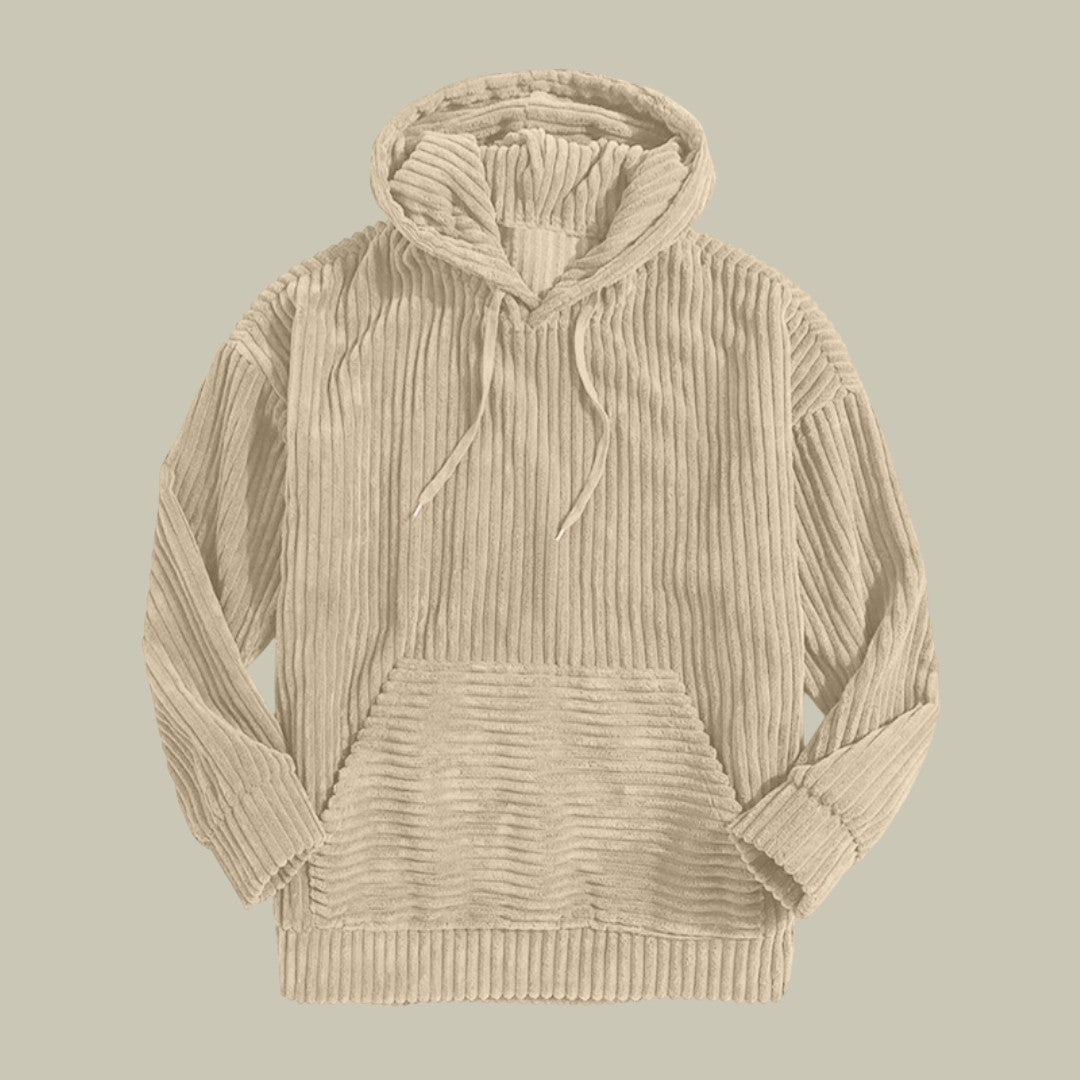 Mens Corduroy Hoodie