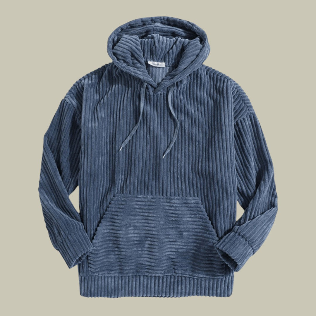 Mens Corduroy Hoodie