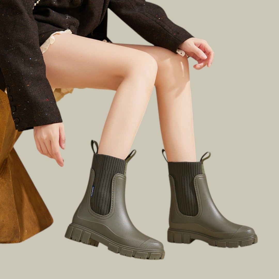 Womens Boots Waterproof Rain