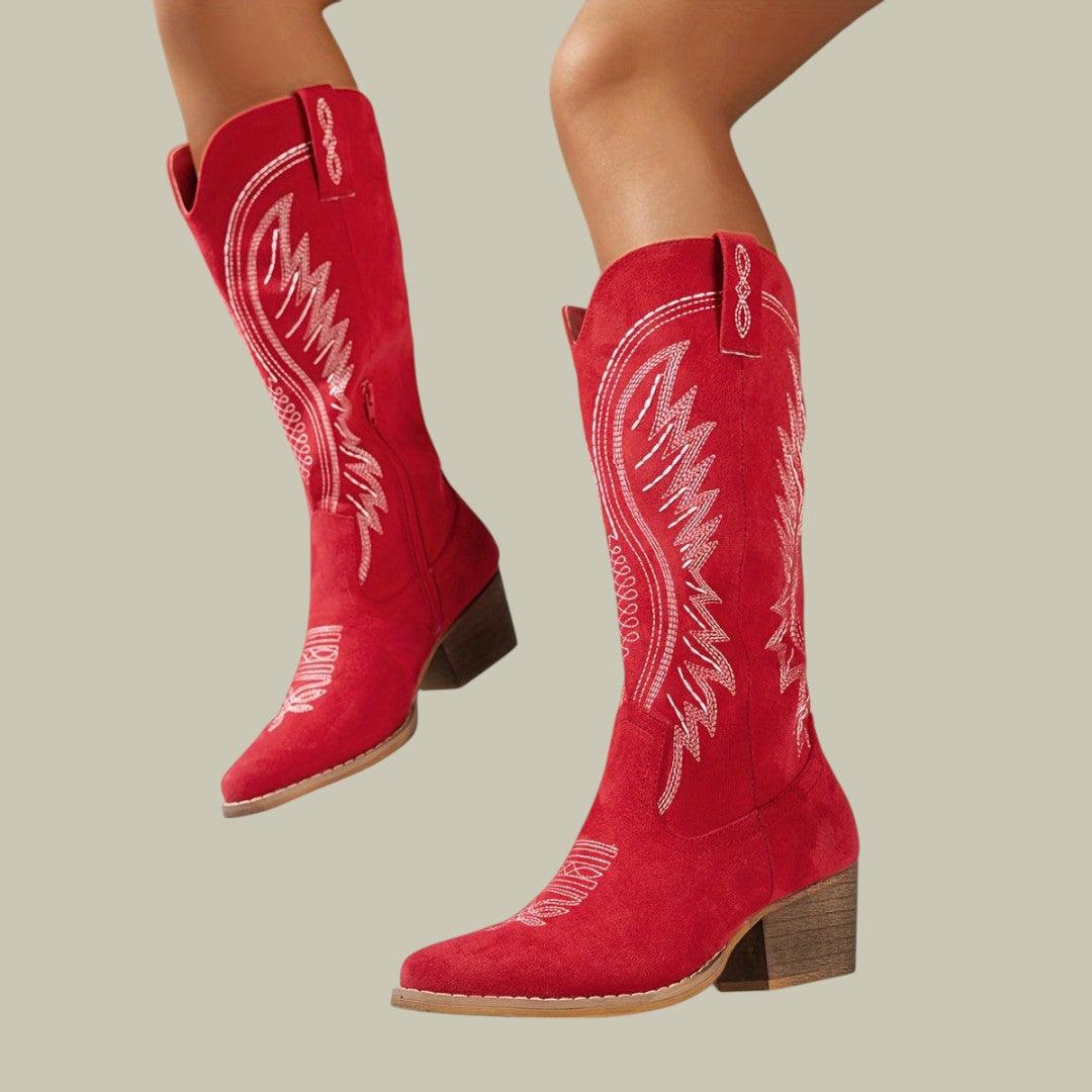 Womens Fashionable Cowboy Boots