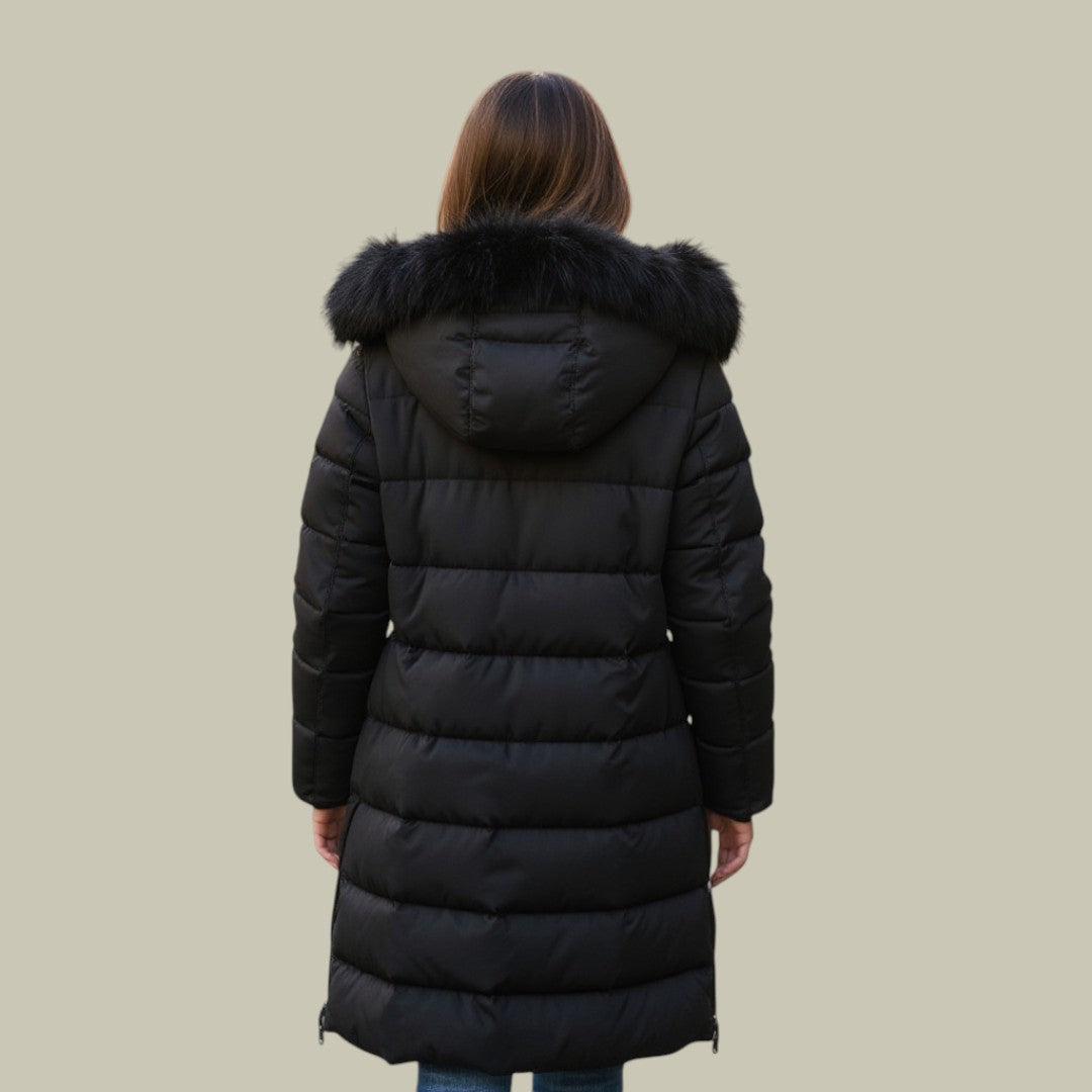 Womens Parka Coat Black
