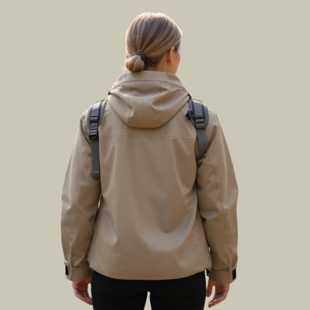 Womens Hooded Winter Windbreaker