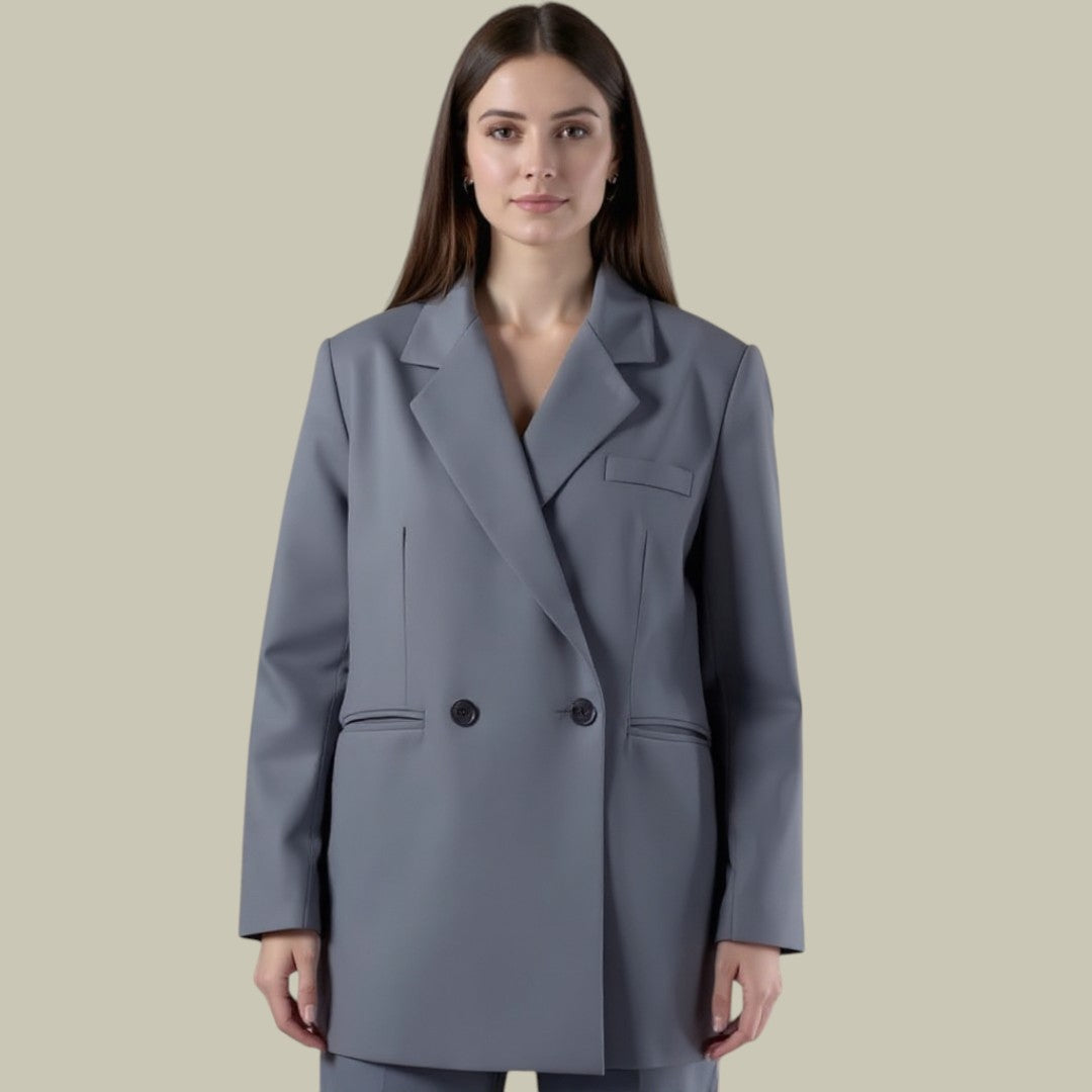Womens Oversized Tailored Blazer