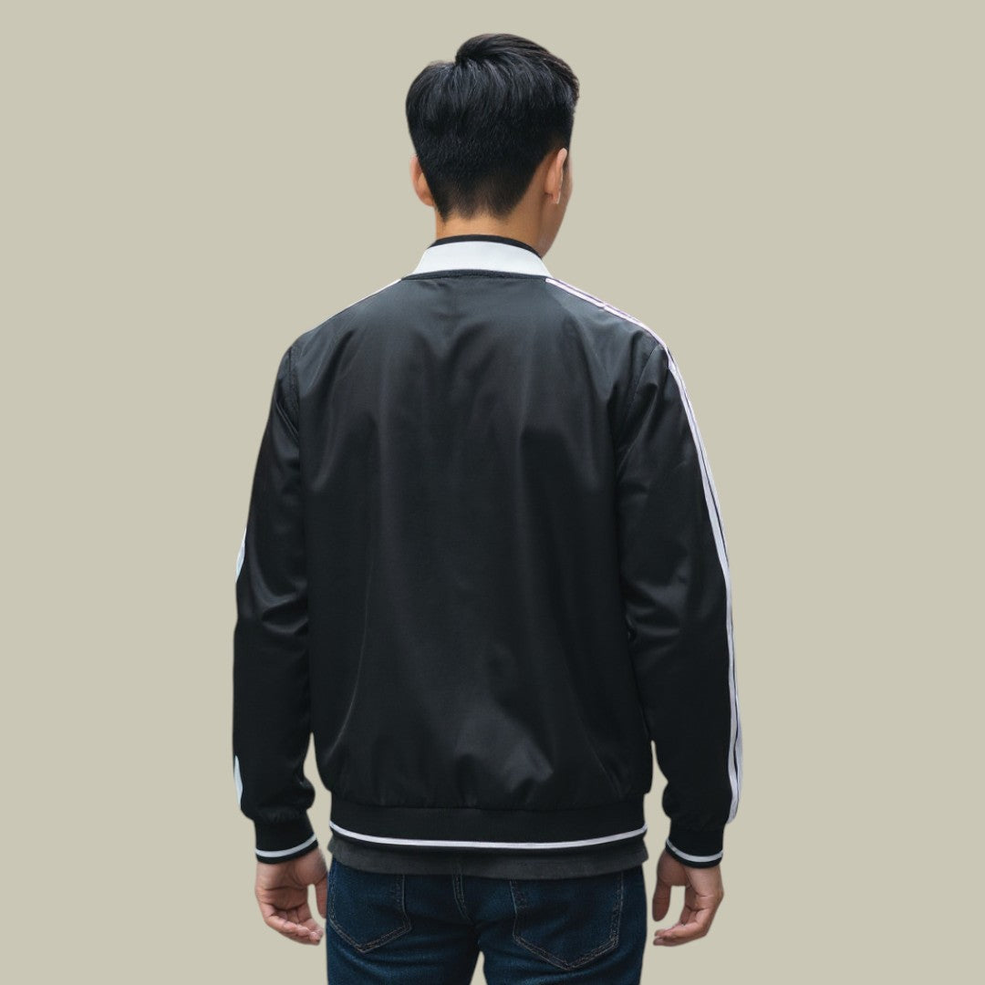 Mens Vest Warm Striped