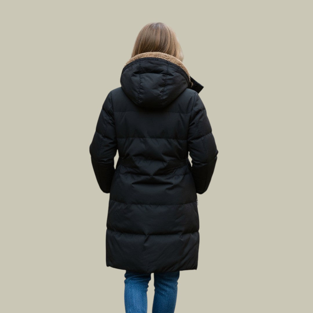Womens Winter Jacket Long Hooded
