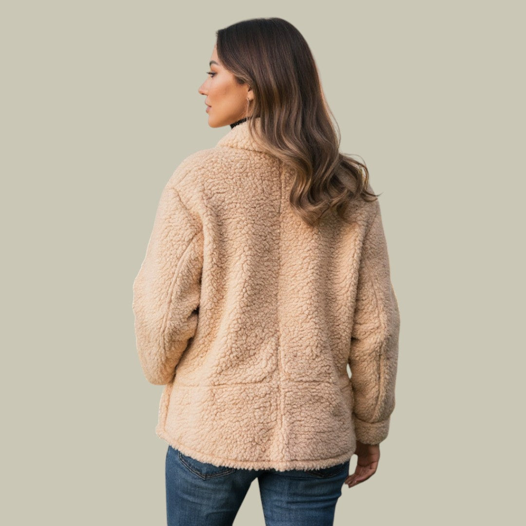 Womens Jacket Fleece Plush