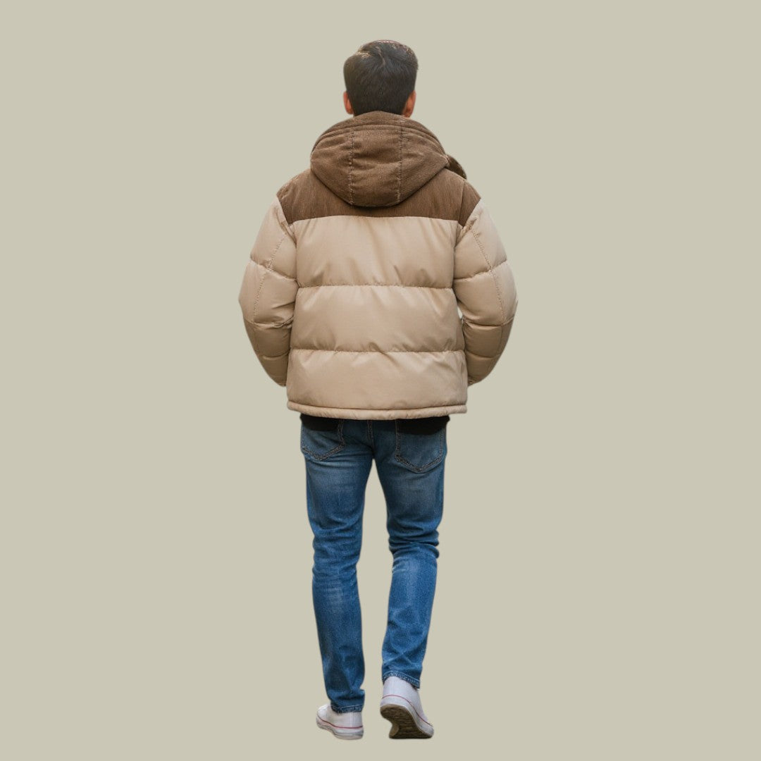 Mens Puffer Winter Jacket