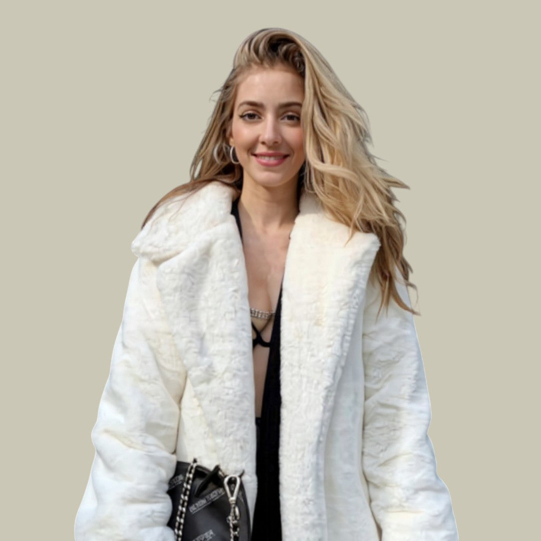 Womens Long Jacket Soft Warmth