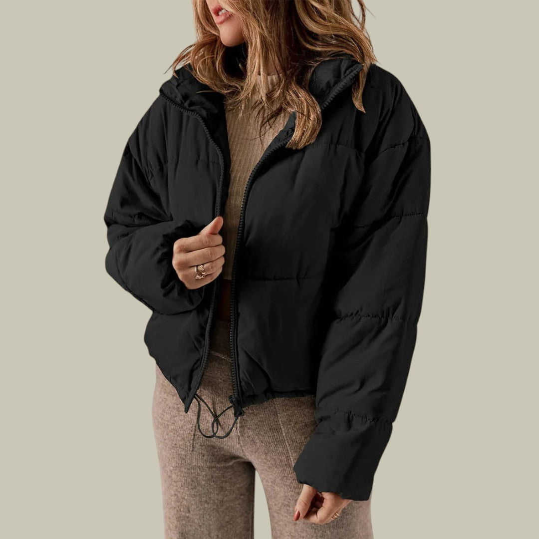 Womens Puffer Jacket Padded Autumn