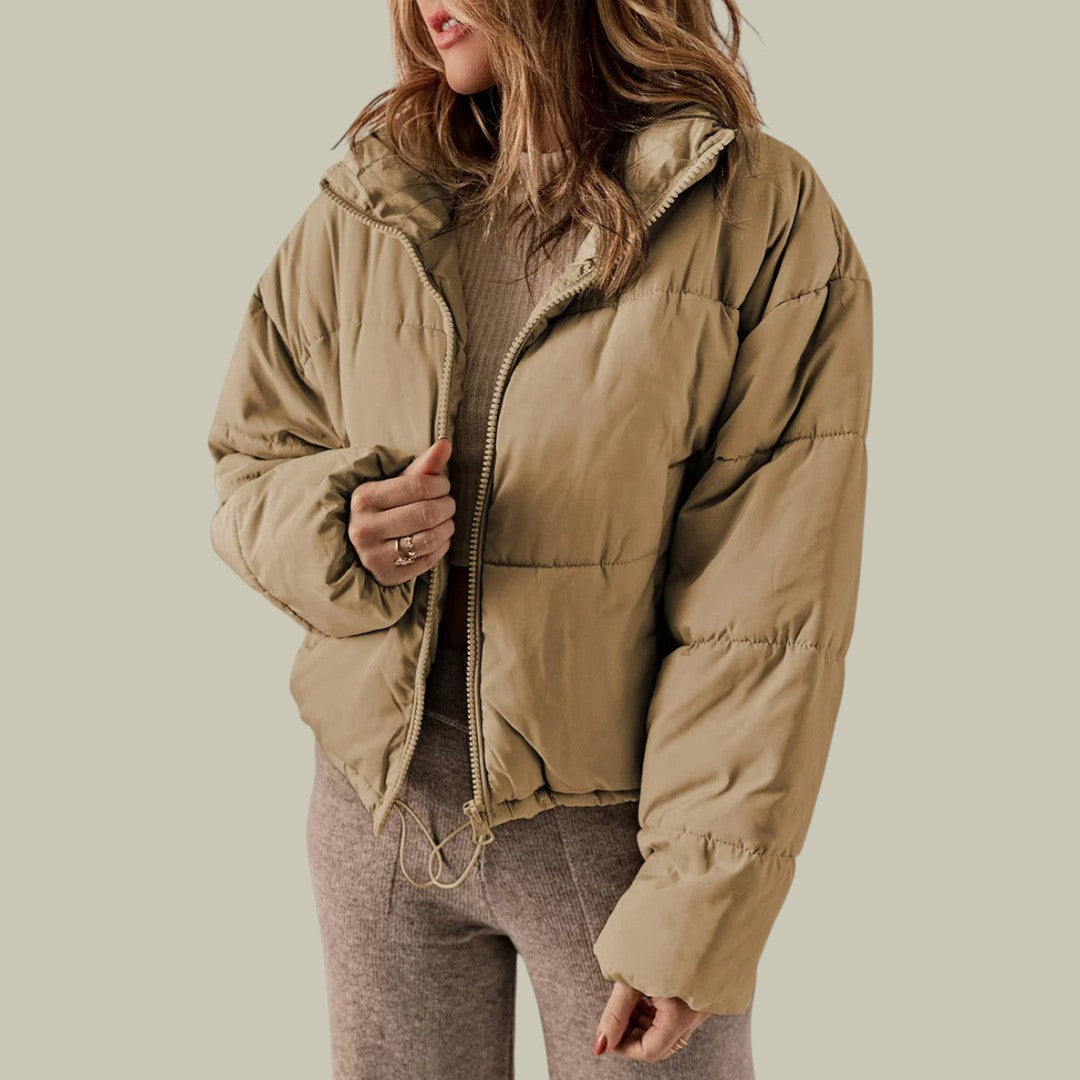 Womens Puffer Jacket Padded Autumn