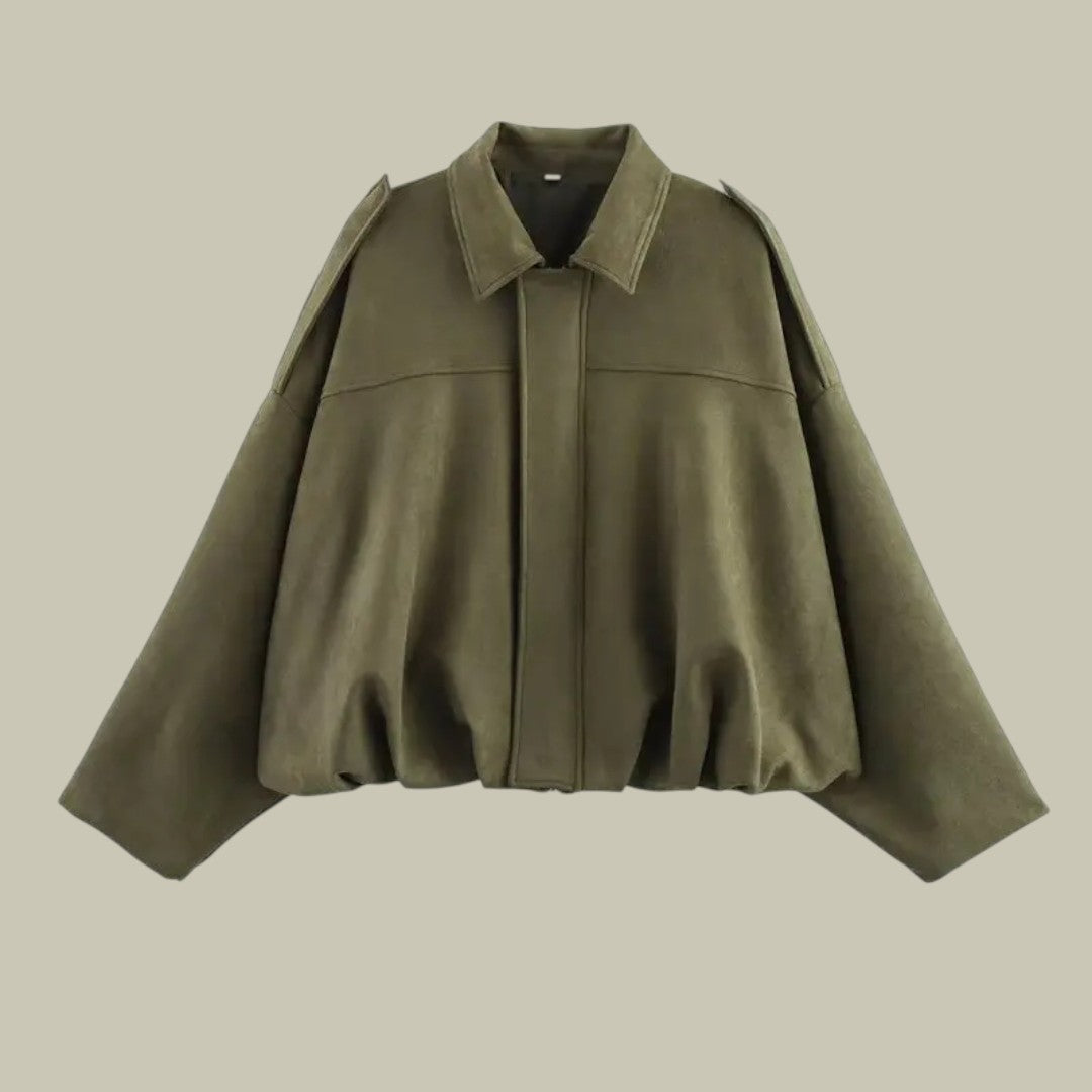 Womens Comfortable Autumn Suede Jacket