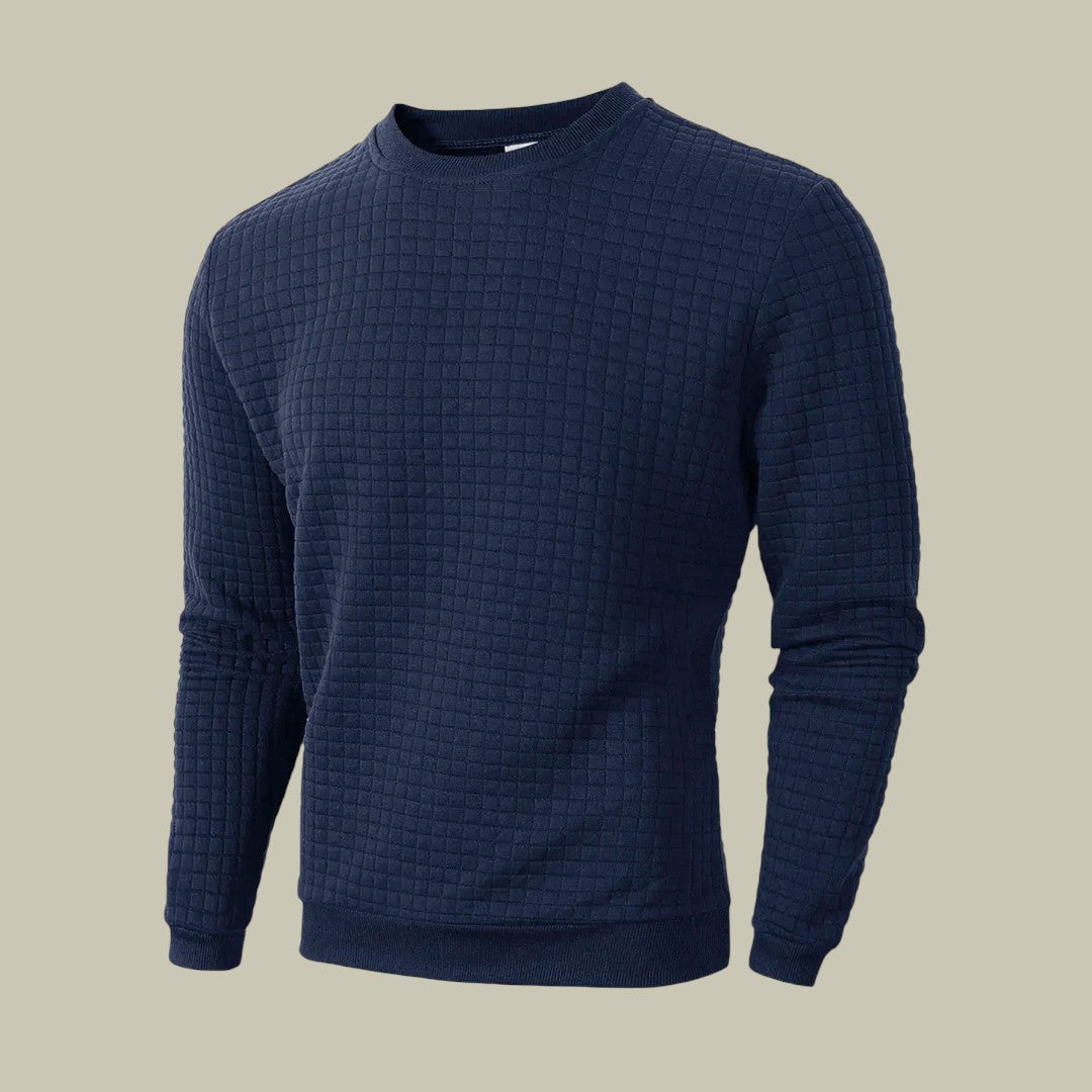 Mens Textured Sweatshirt