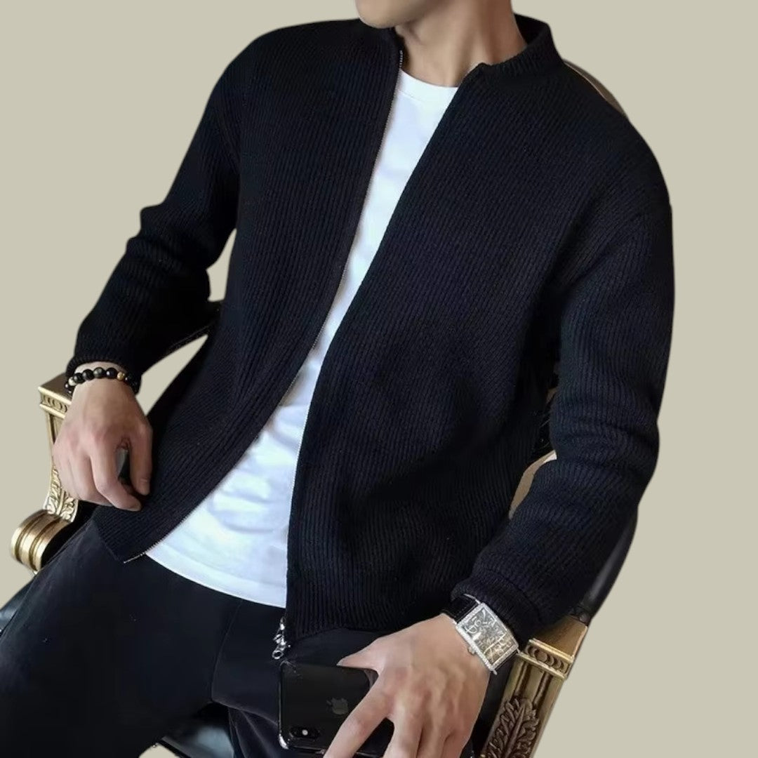 Mens Knitted Cardigan