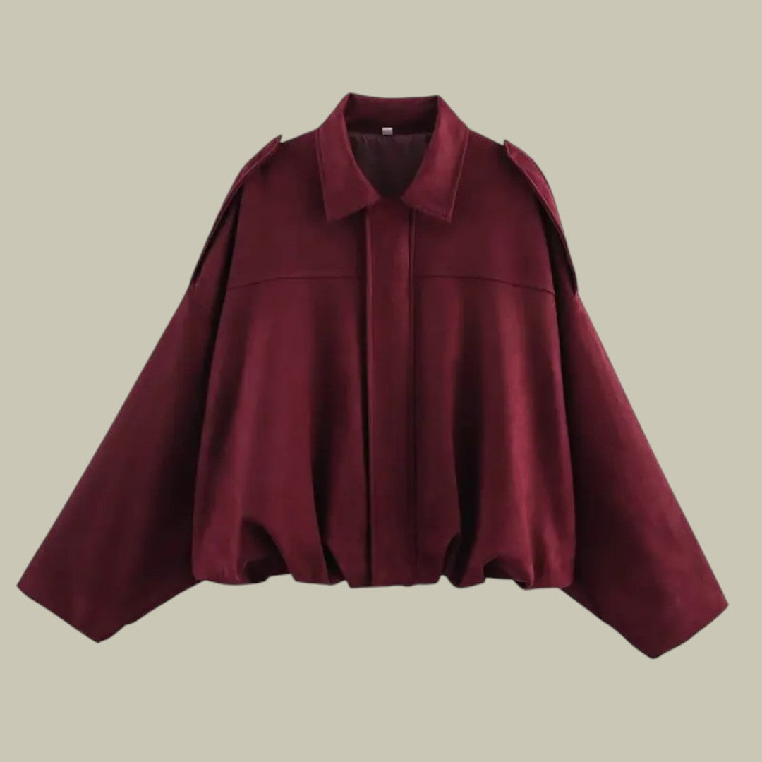 Womens Comfortable Autumn Suede Jacket