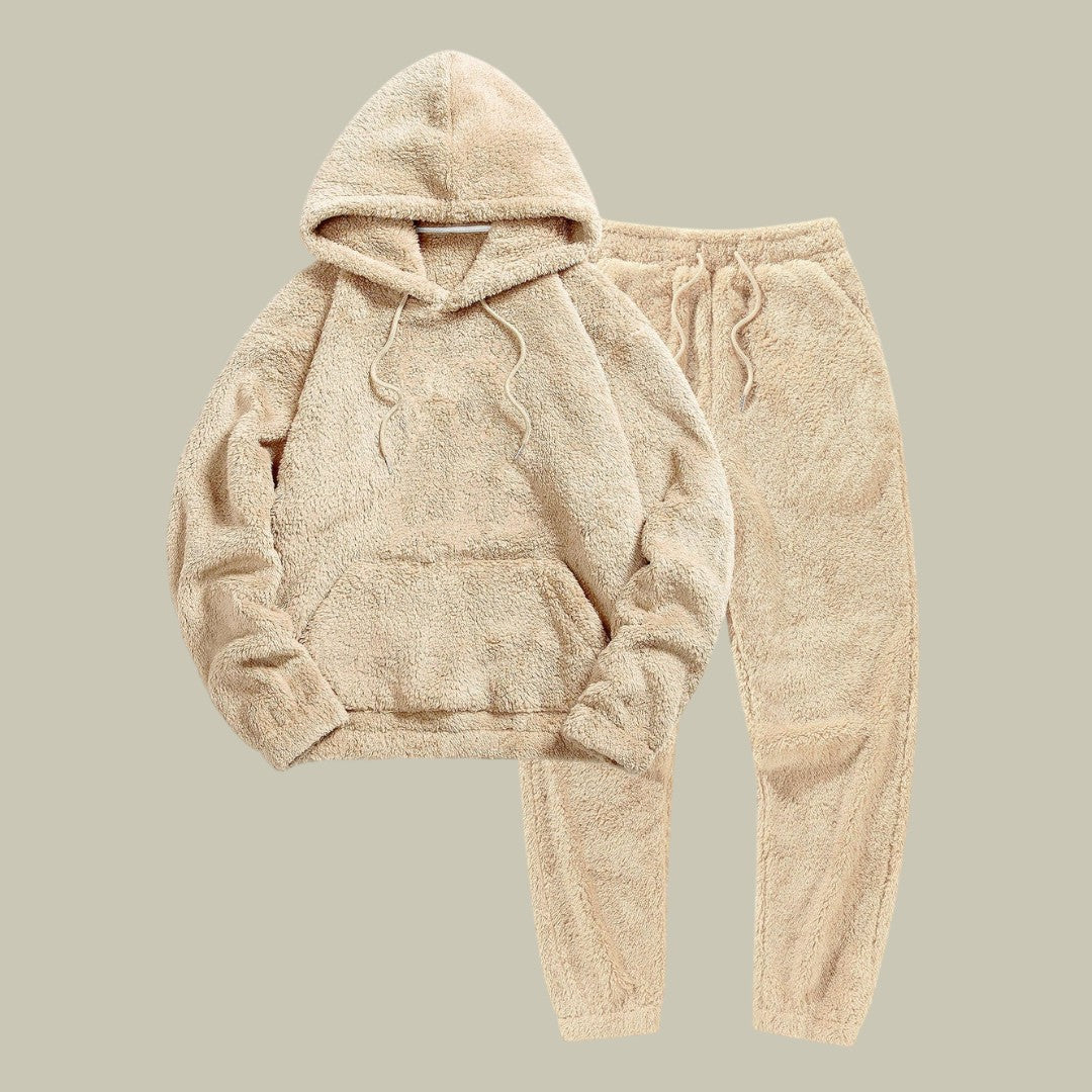 Womens Hoodie Set Teddy