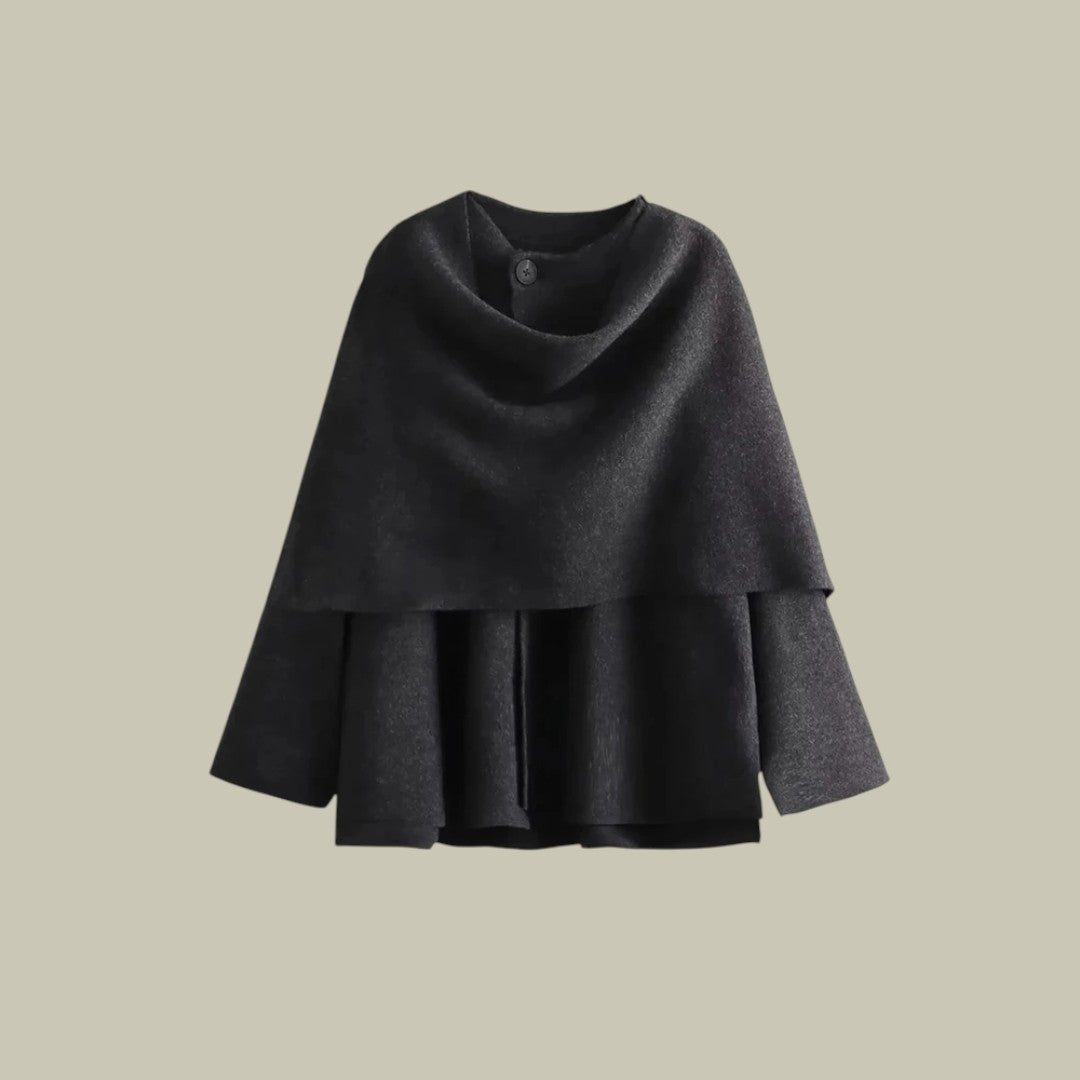 Womens Asymmetric Casual Coat