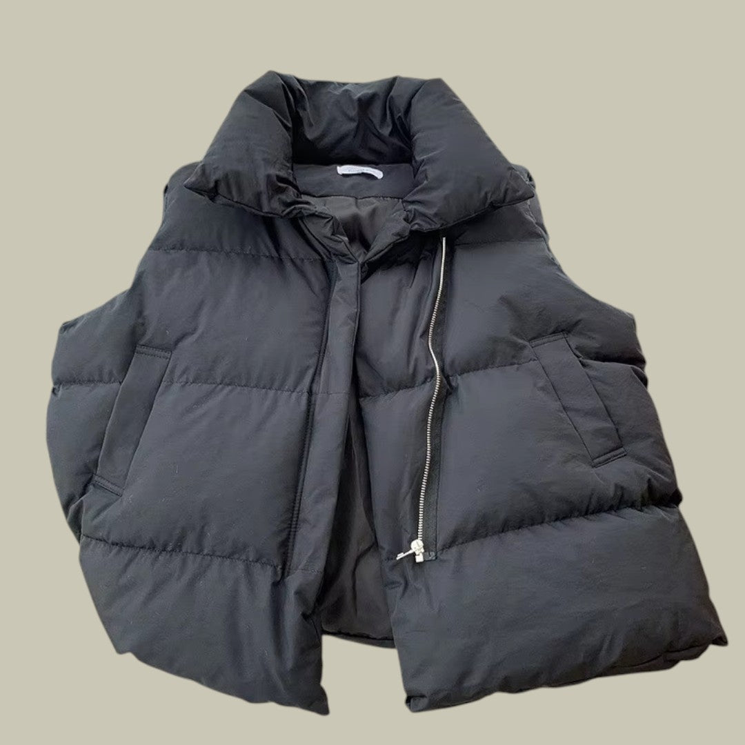 Womens Sleeveless Down Coat