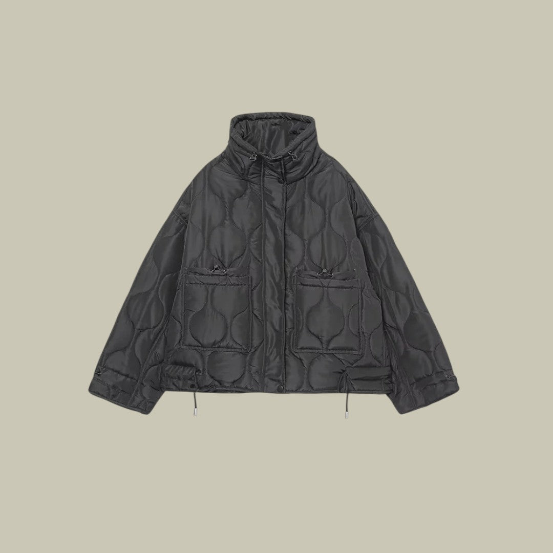 Womens Long Cotton Jacket Winter Warmth
