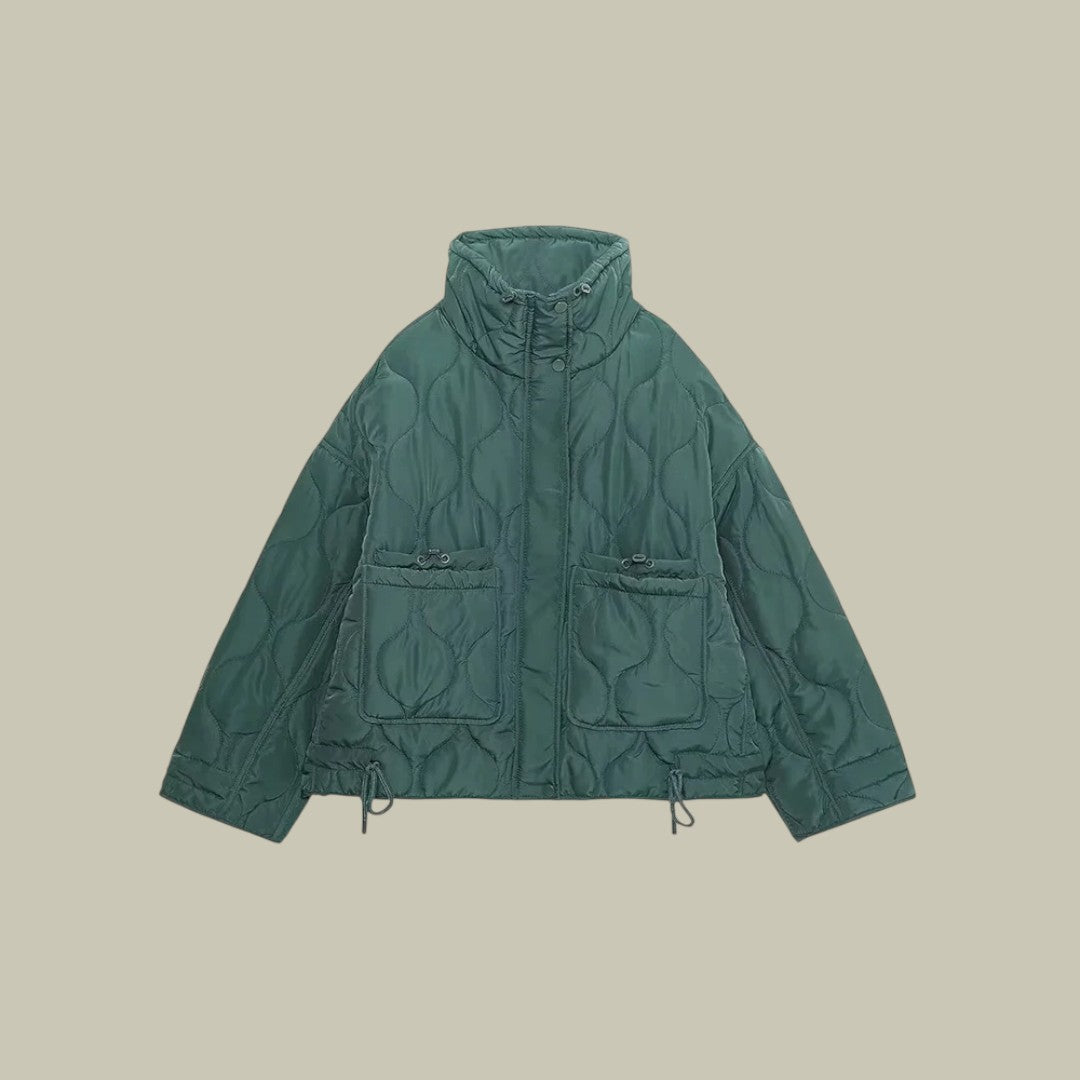 Womens Long Cotton Jacket Winter Warmth