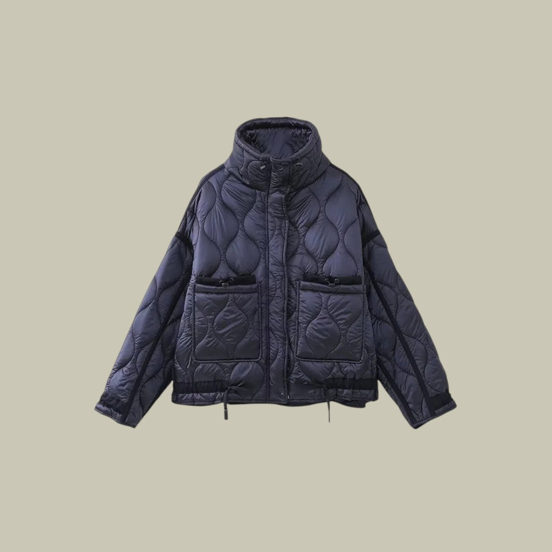 Womens Long Cotton Jacket Winter Warmth
