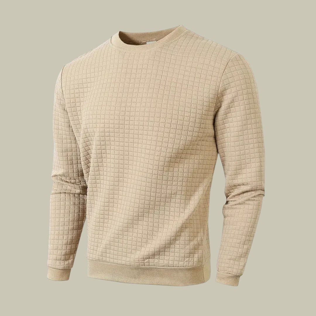 Mens Textured Sweatshirt