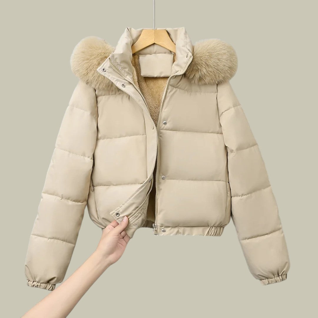 Womens Warm Hooded Parka