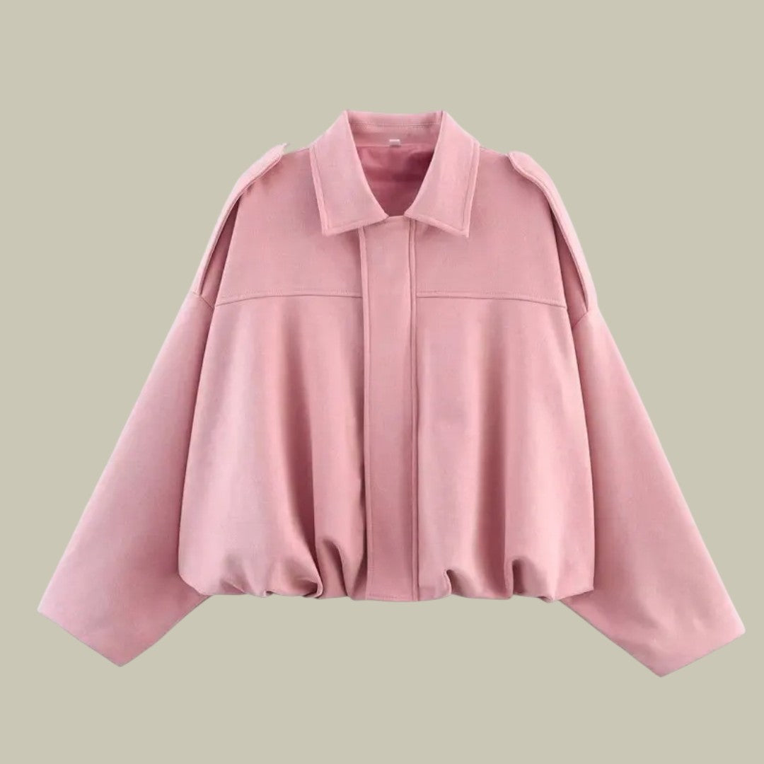 Womens Comfortable Autumn Suede Jacket
