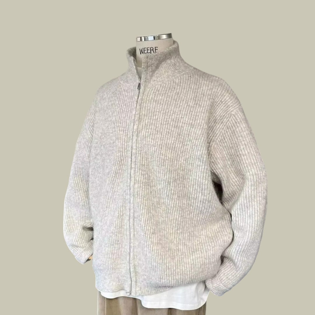 Mens Knit Cardigan Warm