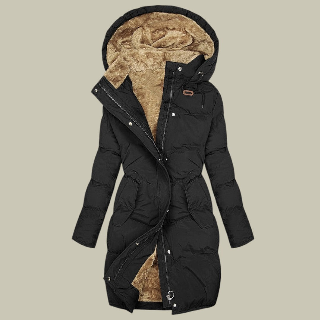 Womens Winter Jacket Long Hooded