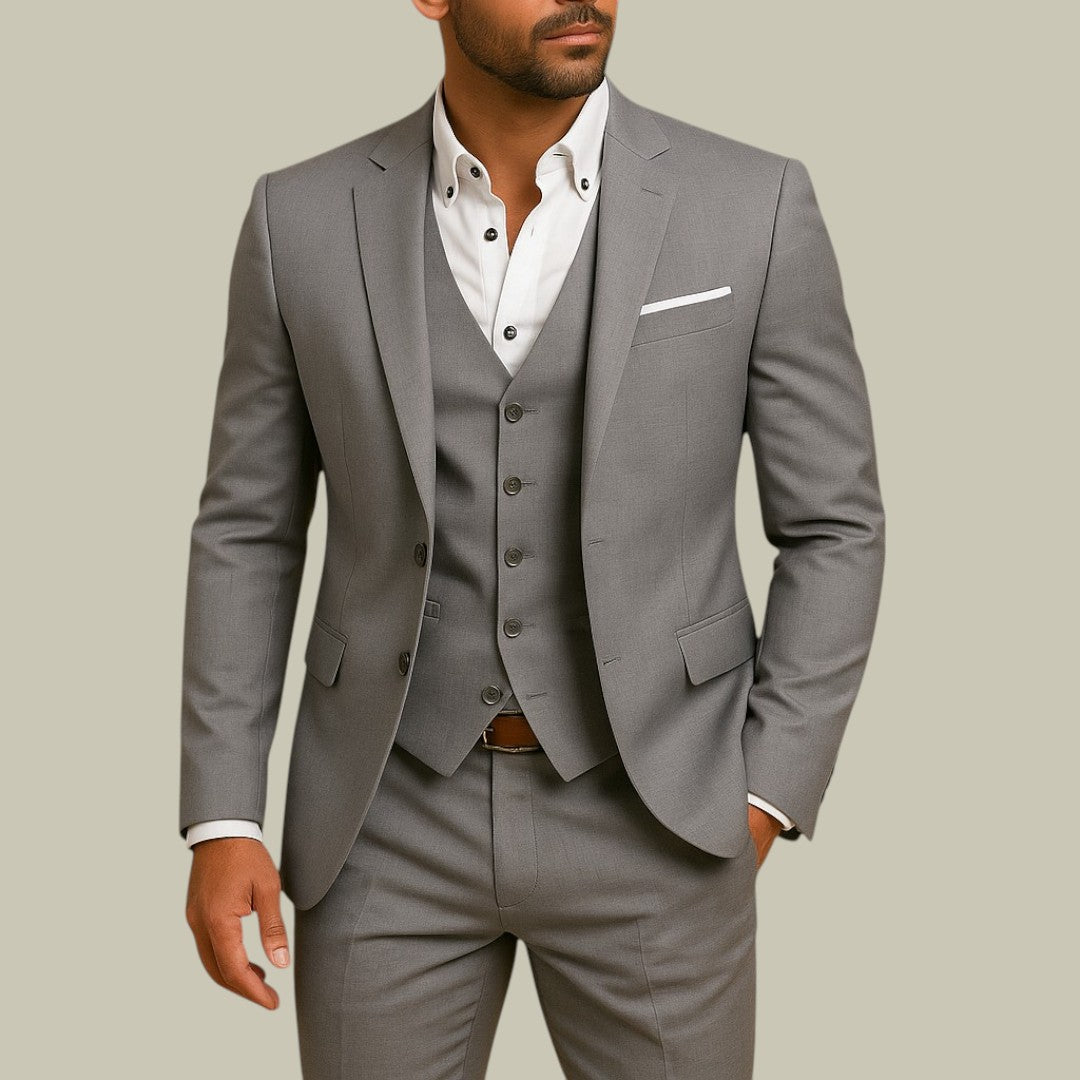 Mens Suit Slim Fit Three Piece