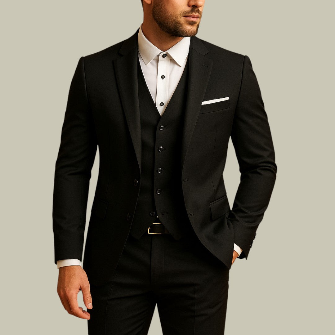Mens 3-Piece Formal Suit