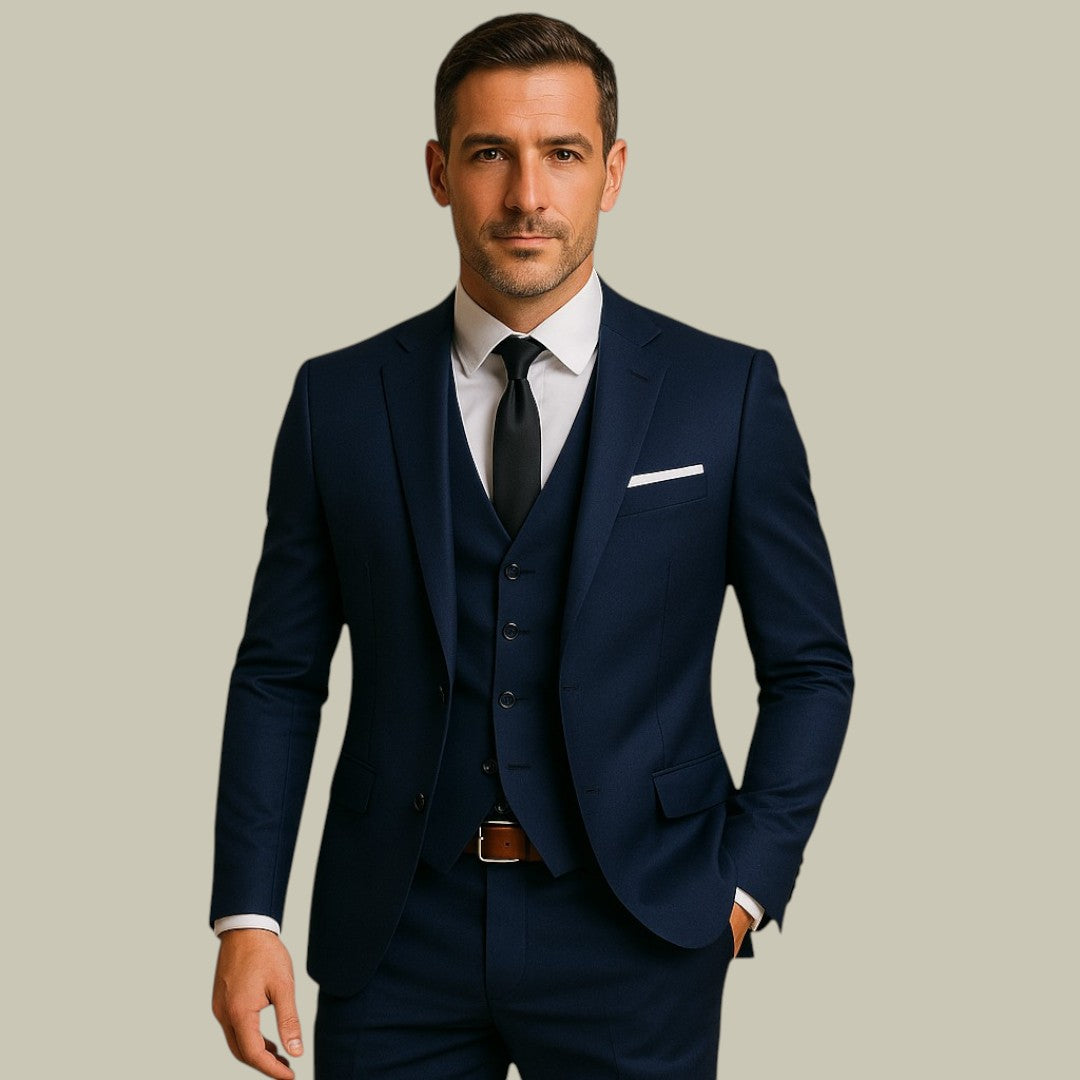 Mens Suit Slim Fit Three Piece