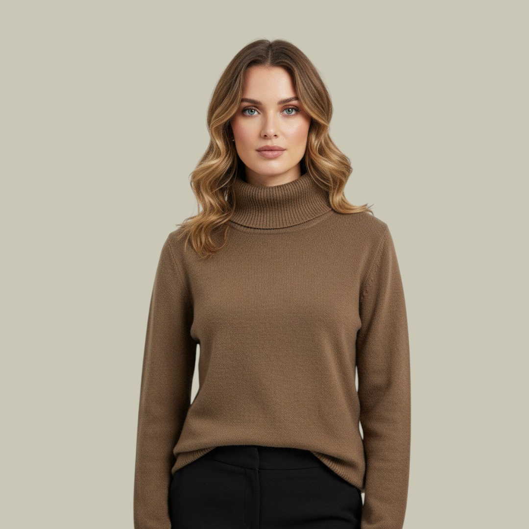 Winter Jumper for Women Turtle