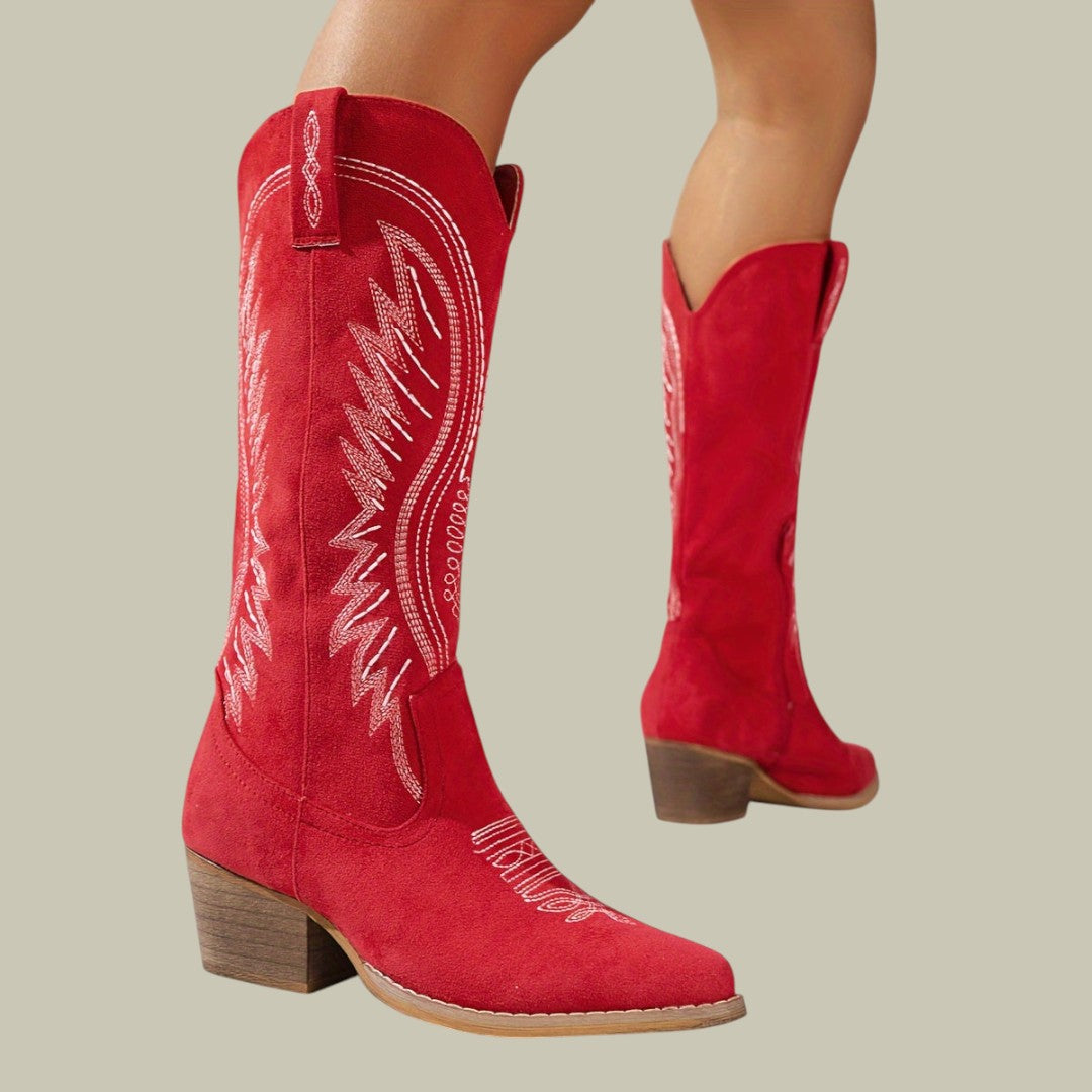 Womens Fashionable Cowboy Boots