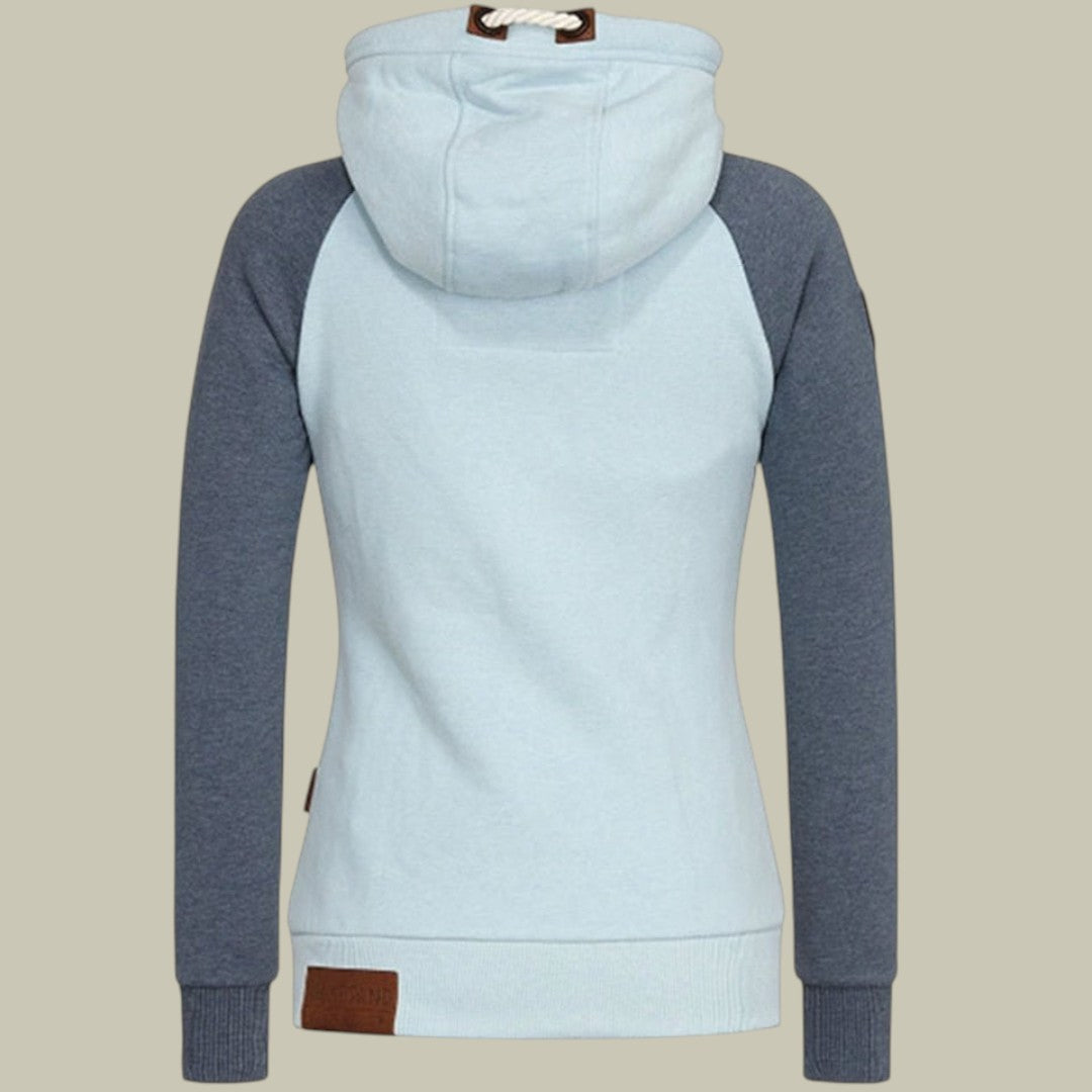 Womens Sporty Zip Hoodie