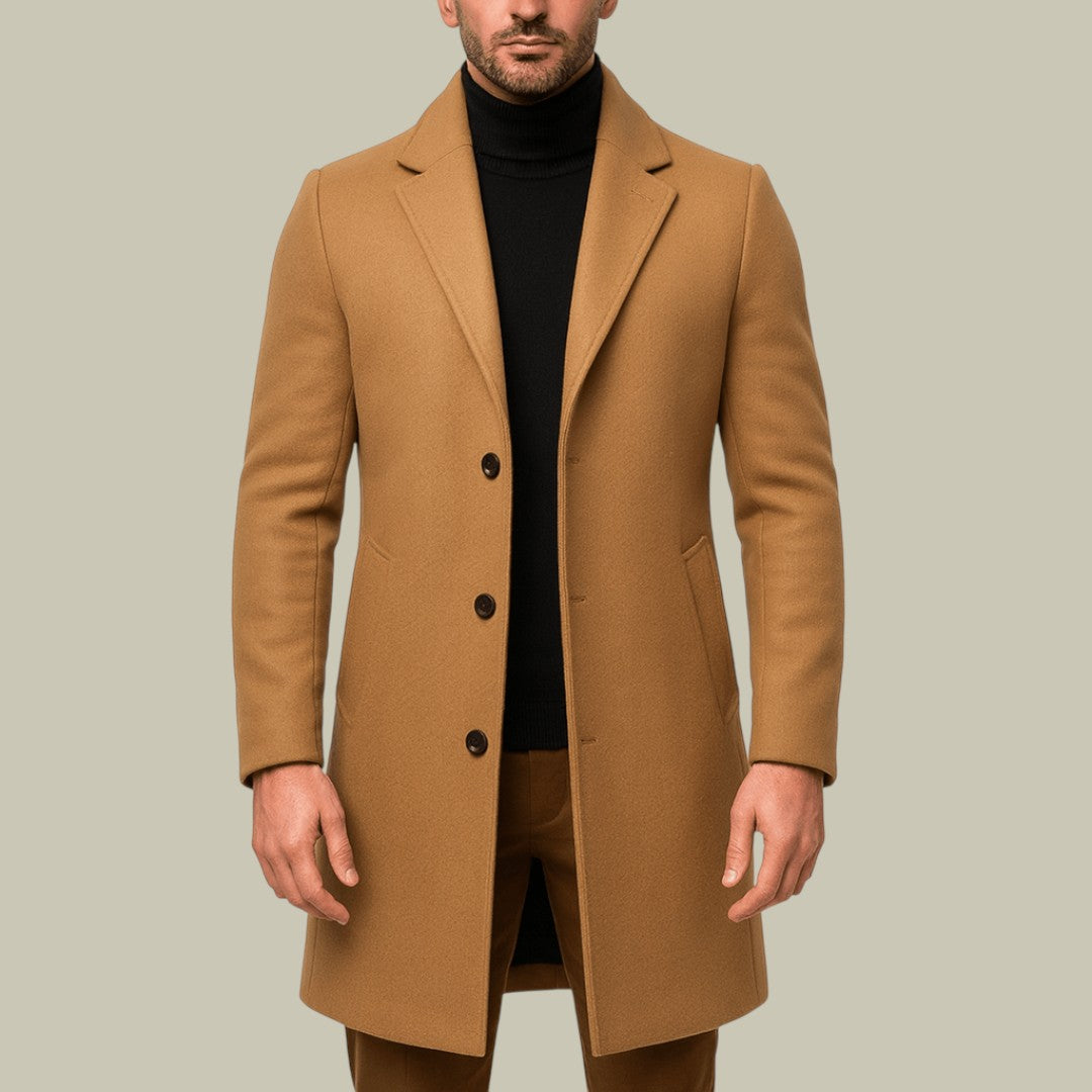 Mens Jacket Long Autumn/Winter Old Money