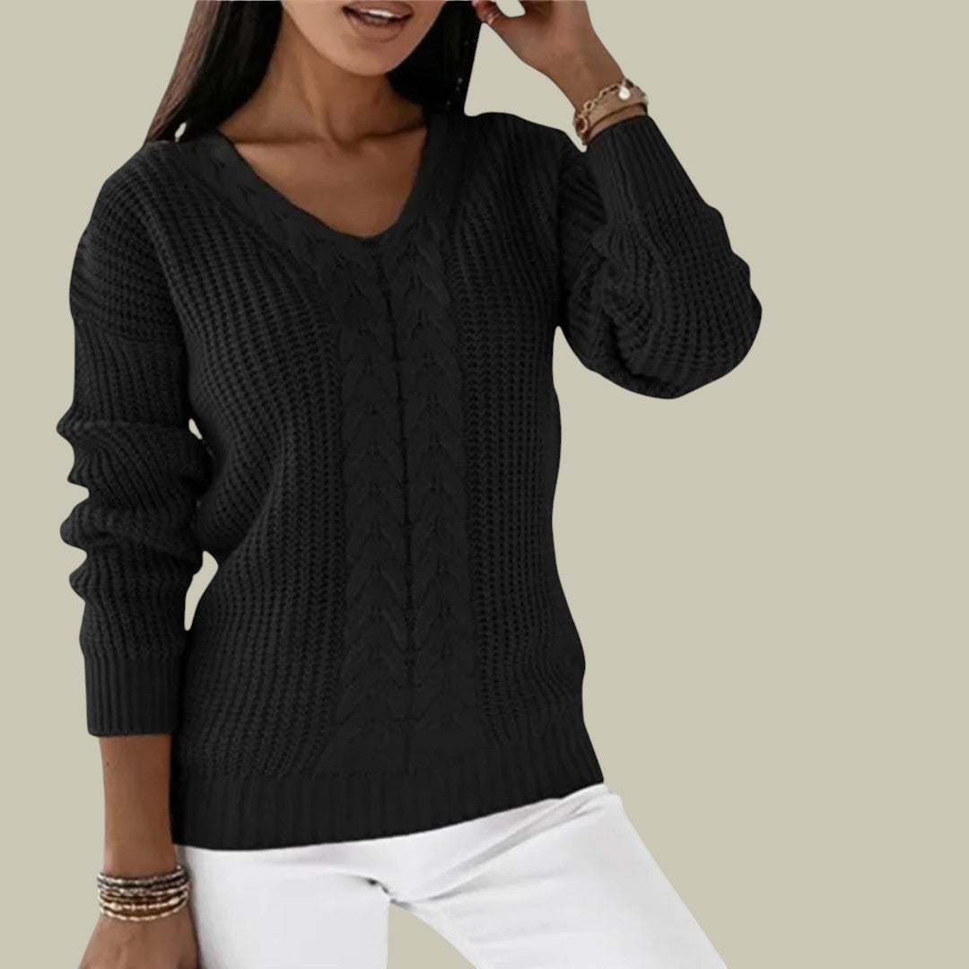 Womens Knitted Sweater Wool